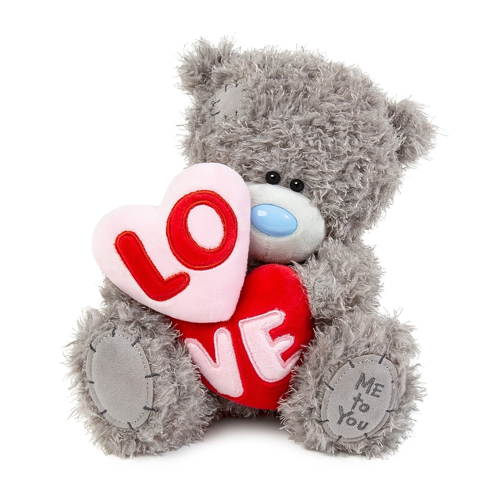 love personalised teddy bears me to you
