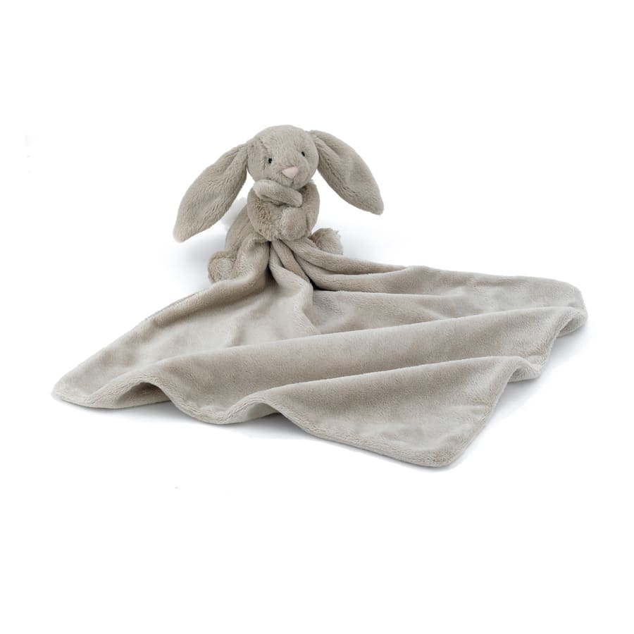 Personalised Jellycat Bunny Blankie Beige