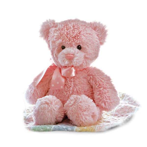 Pink and red teddy bear online